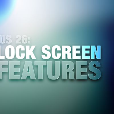 iOS 26 Lock Screen Features