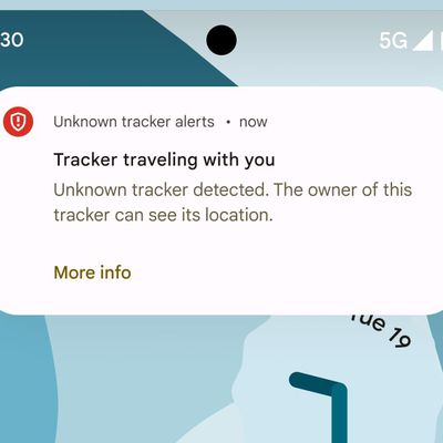 android unknown tracker alert