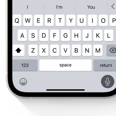 iOS 16 Keyboard