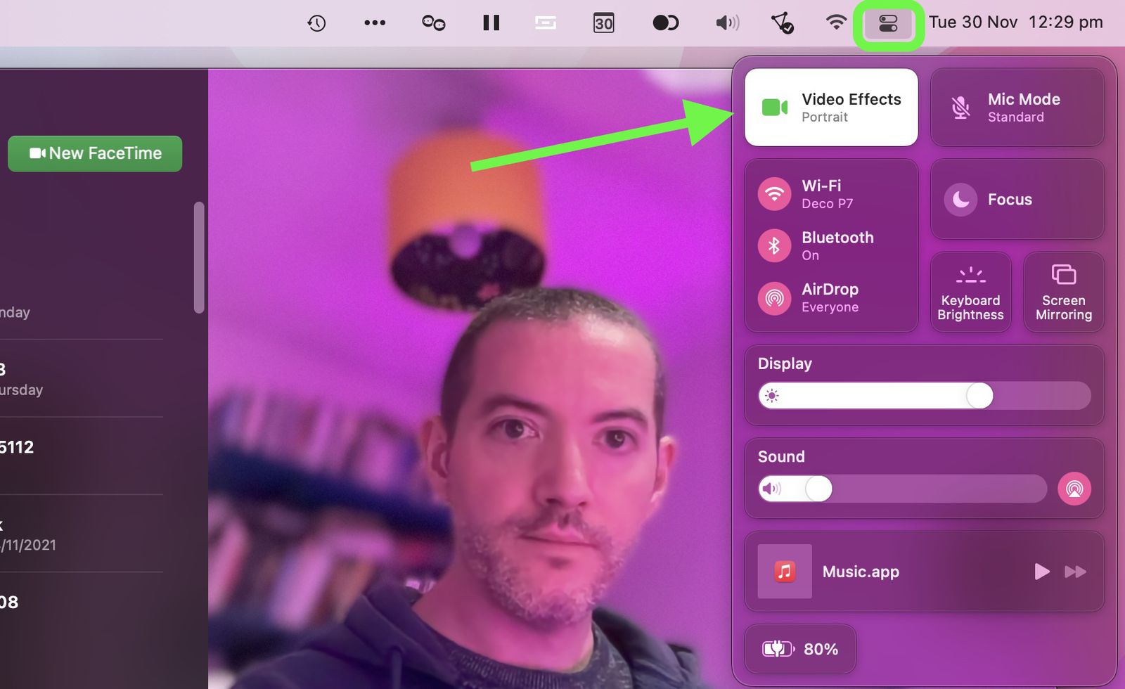 How to Blur Your Background on a FaceTime Call on Mac MacRumors