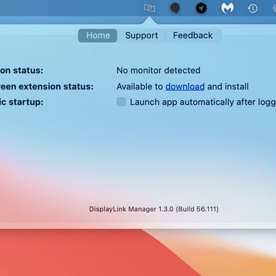 displaylink manager macos