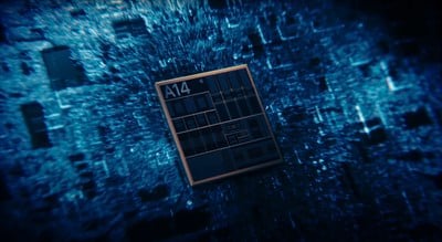 a14 bionic chip video