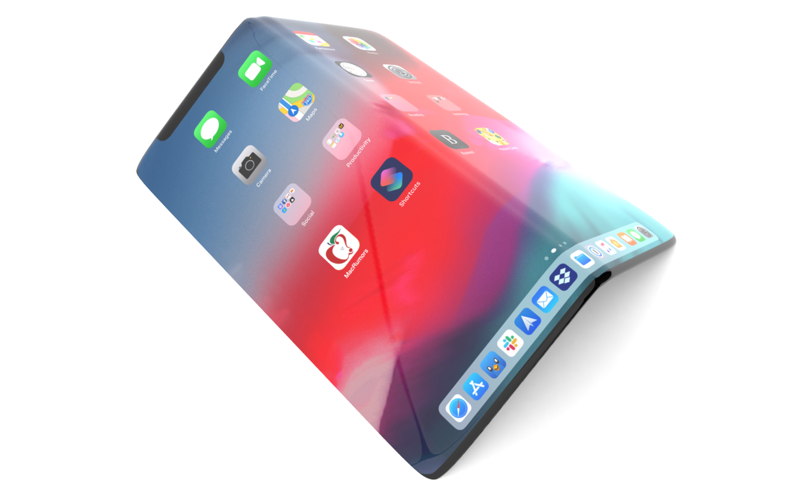 photo of Apple Researching Stronger Displays for Foldable Devices to Resist Cracking image