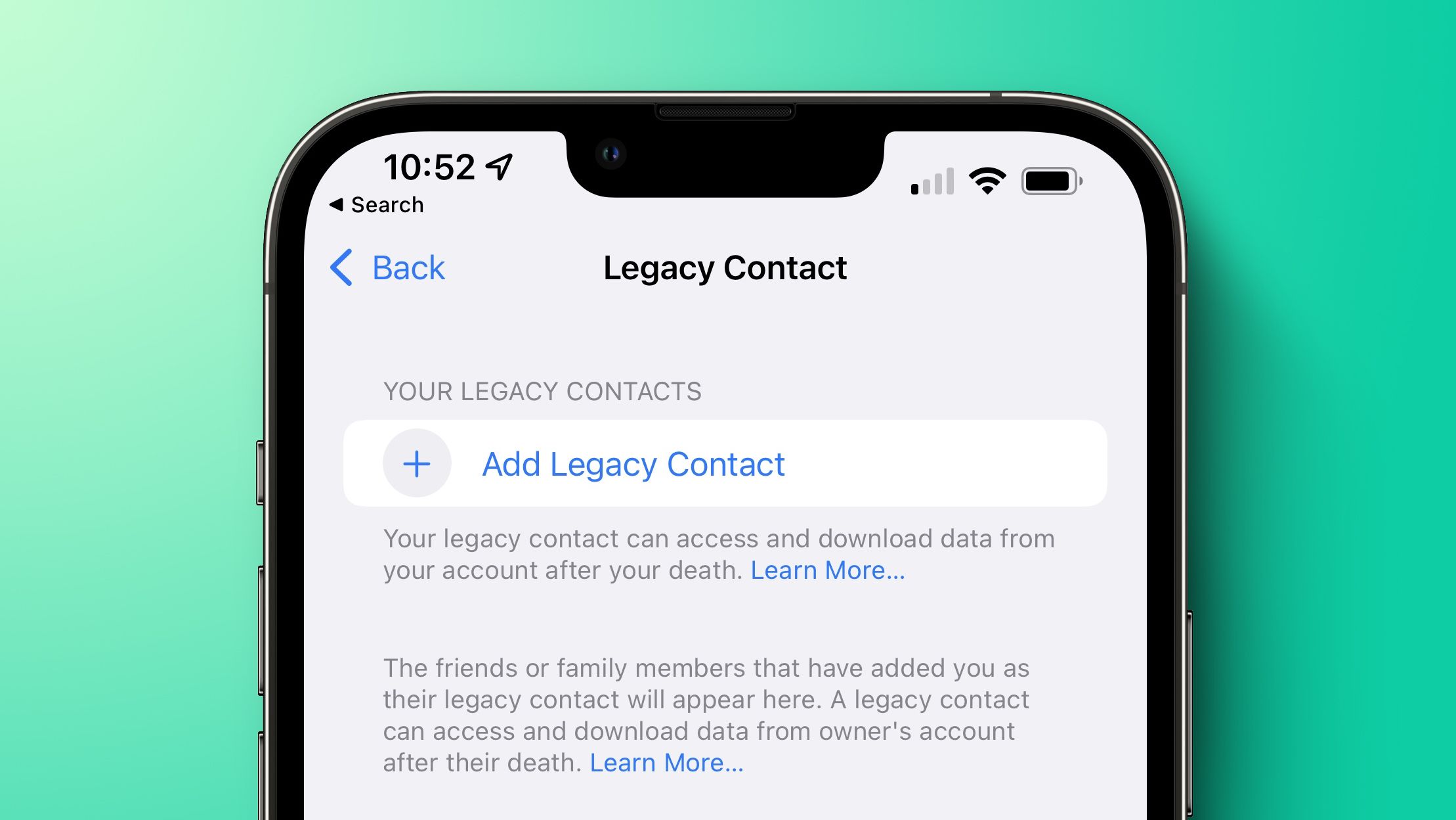 How to Use Apple's Legacy Contact Feature to Let Your Family Access Your Photos and Data After You Die