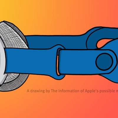 apple mixed reality headset mockup feature orange