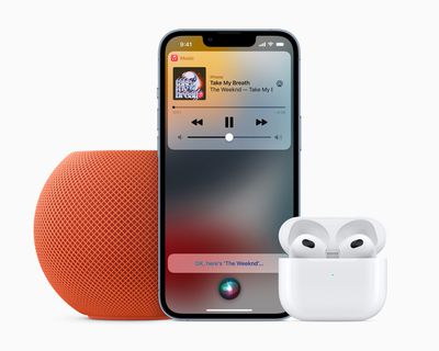 Apple HomePod mini Apple Music Voice AirPods 3rd gen 10182021 inline