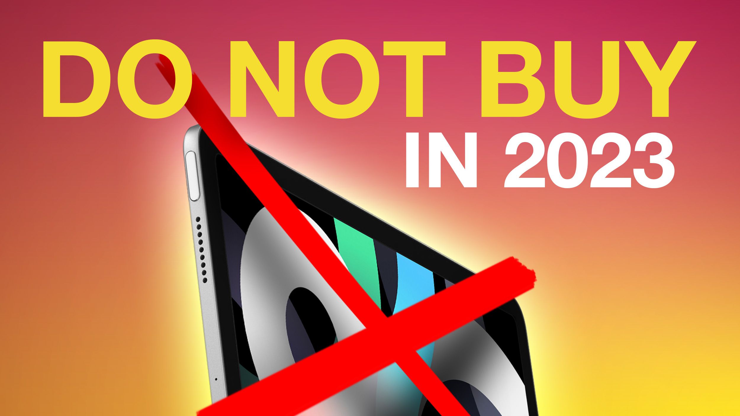 PSA: Koop nu geen iPad, er komen nieuwe modellen in 2024