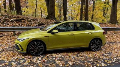 2022 vw golf gti yellow