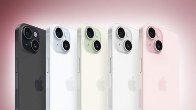 iPhone 15 Colors Pink w White