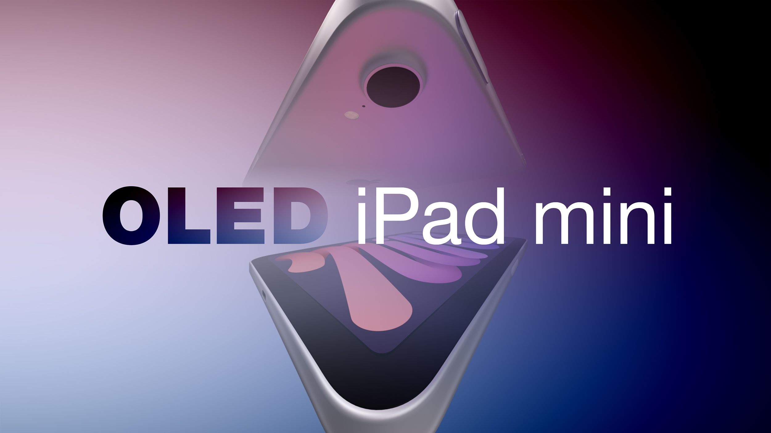 New iPad Mini Rumored to Have 60Hz OLED Display Ahead of Launch - MacRumors