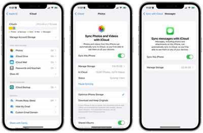 ios 16 nueva página de iCloud