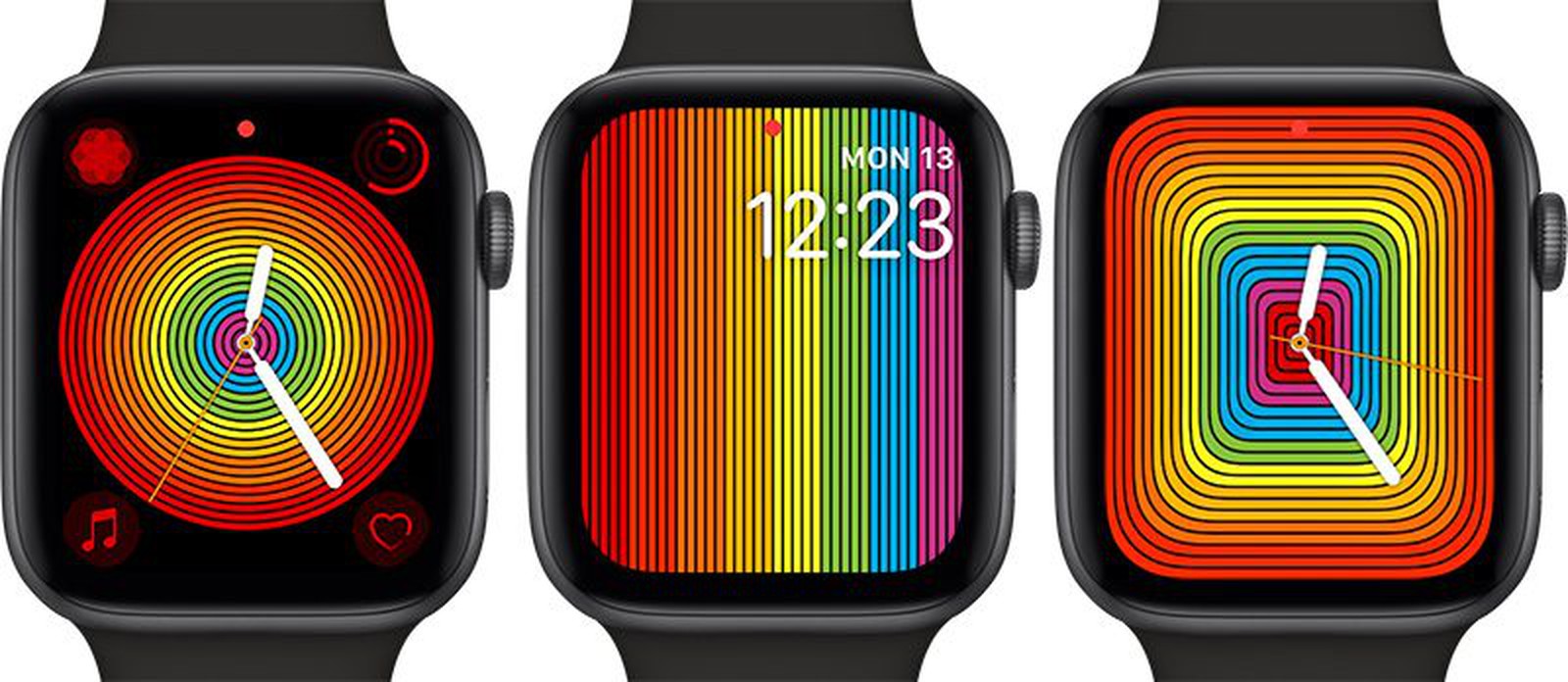 New Pride Watch Faces Available in watchOS 5.2.1 MacRumors