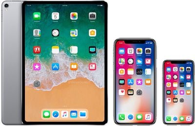 face id ipad iphone