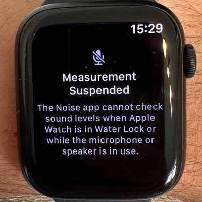 measurement suspended apple watch bug