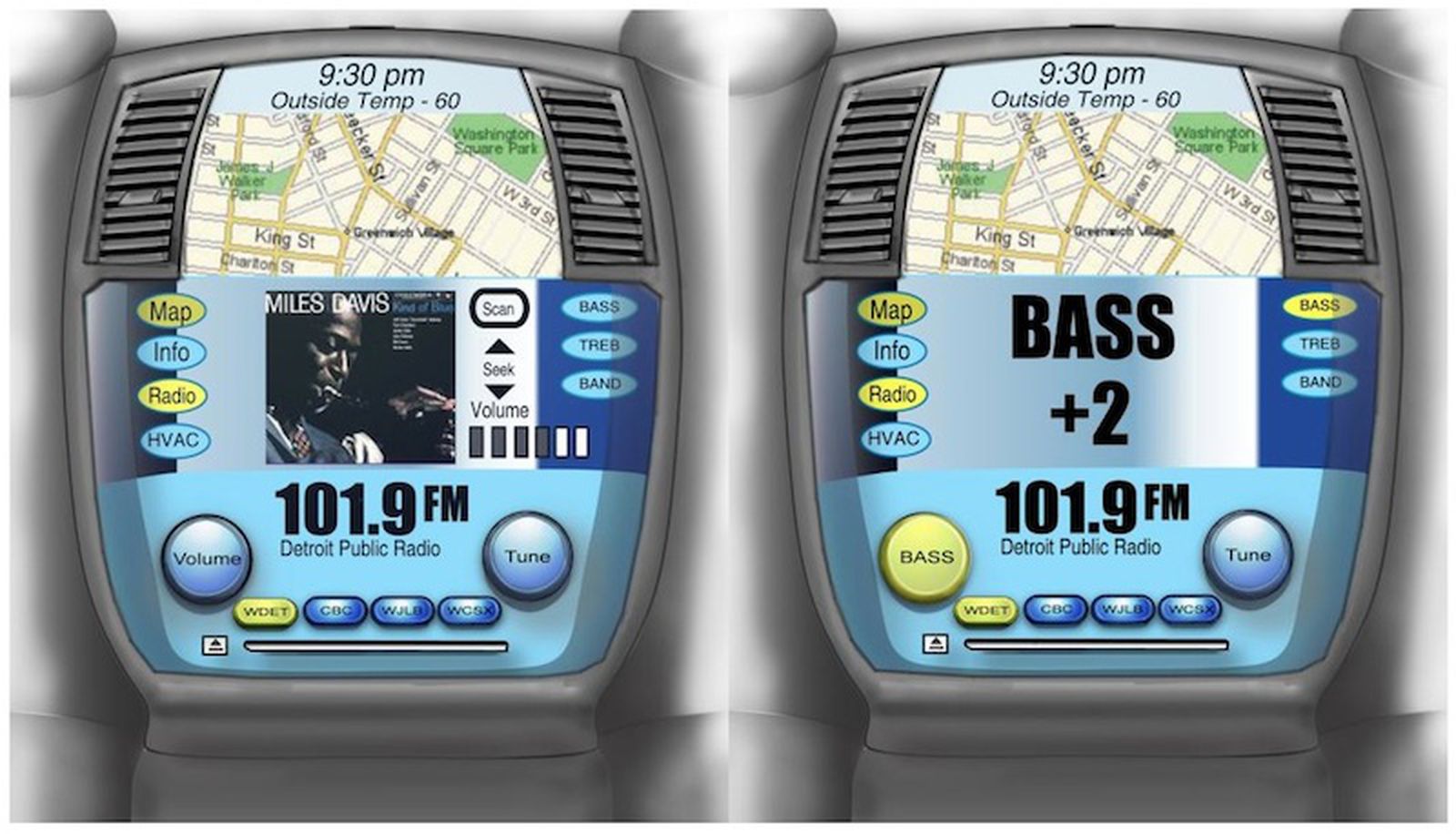 Apple's In-Car Technology Ambitions Revealed in 'Digital Dash' Patents ...