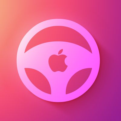 Apple car wheel icon feature triad