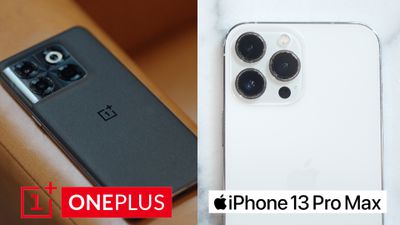 one plus vs iphone 13 pro max