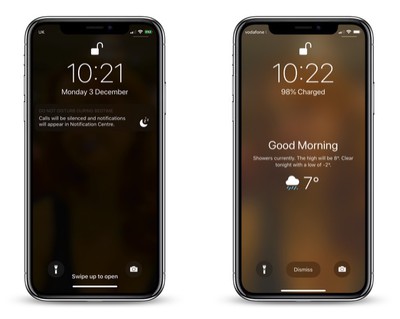 How To Wake Up To A Weather Forecast On Your Iphone S Lock Screen Macrumors
