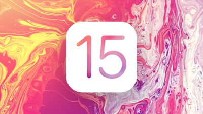 Icône iOS 15 simulée dans l'article