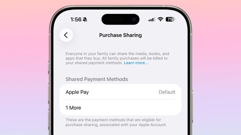 Family Sharing in iOS 26.4 No Longer Forces Adults to Share a Payment ...