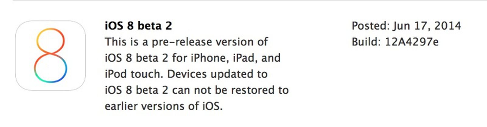 Apple Releases iOS 8 Beta 2 to Developers - MacRumors