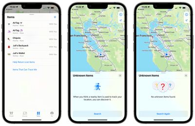 iOS 15.2 Adds Option to Scan for Nearby AirTags and Find My-Enabled Items