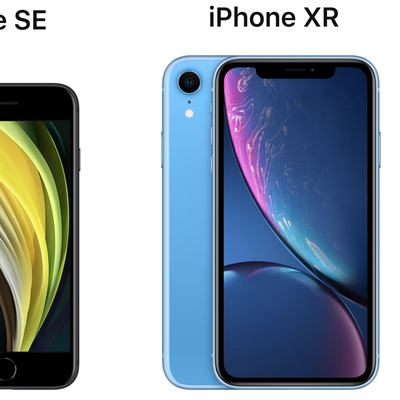 2020 iphone se vs iphone xr