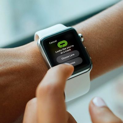 Apple Watch Track Detection