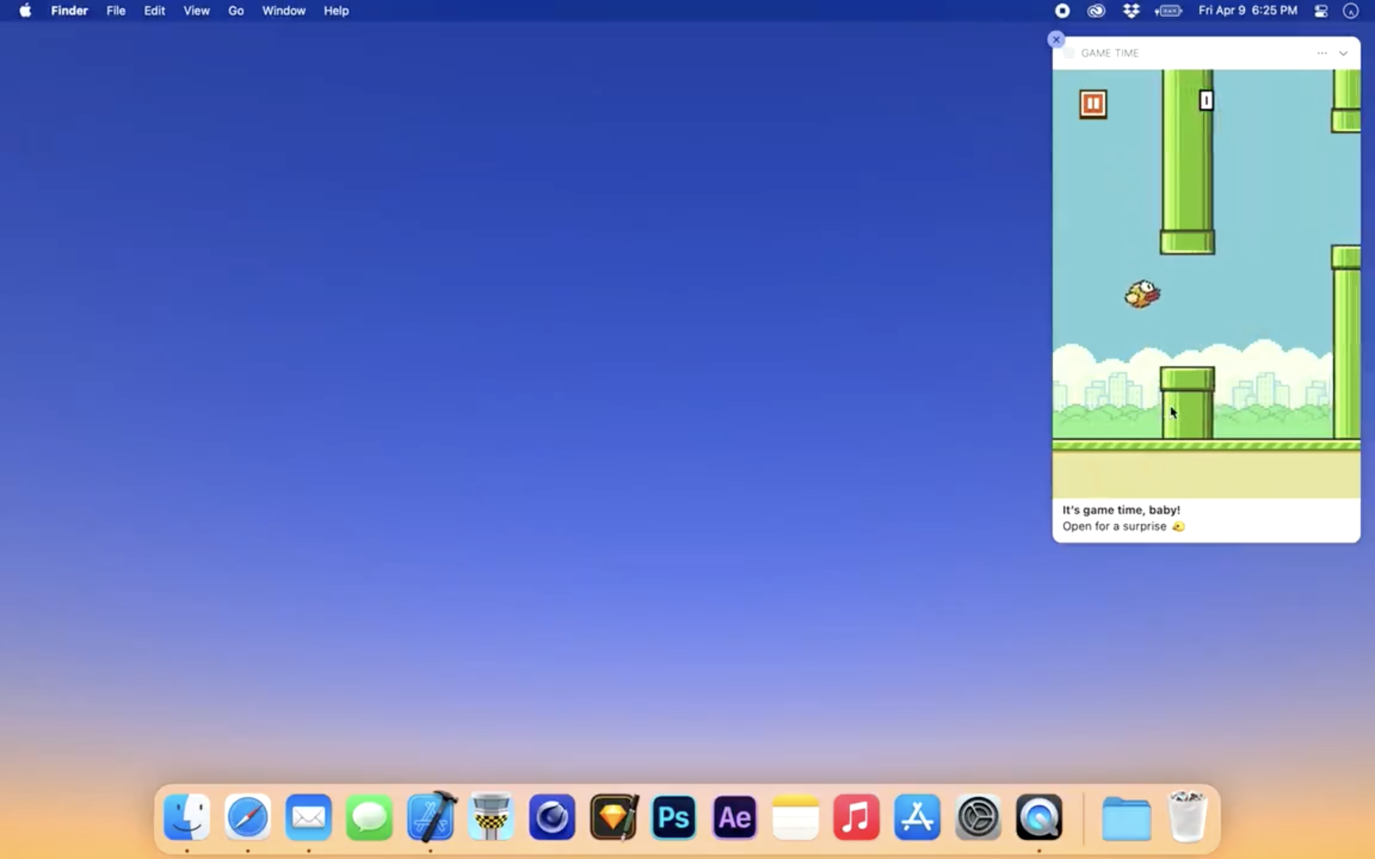 Flappy Thingy Mac OS