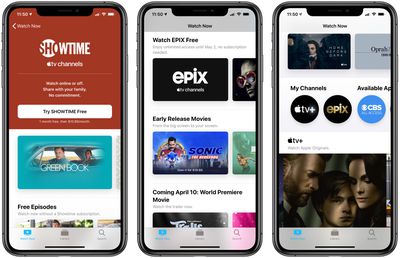 Free EPIX Access Apple TV Channels