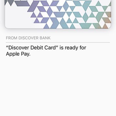 discover debit apple pay