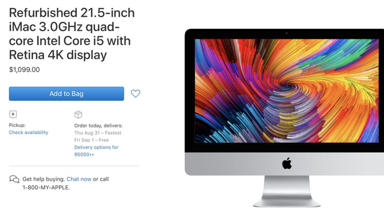 Apple Now Selling Refurbished 2017 21.5-Inch iMac Models