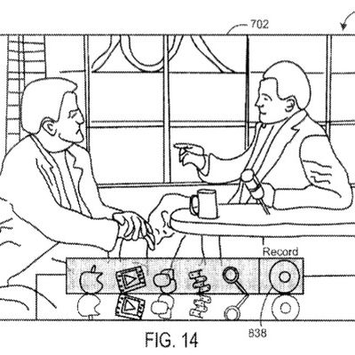 apple television interface record