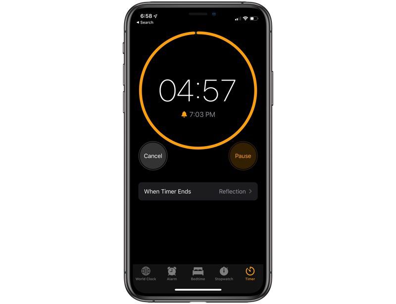 iOS 13 Timere
