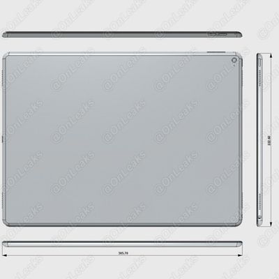 Dimensions iPad Pro Air Plus