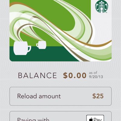 apple pay starbucks