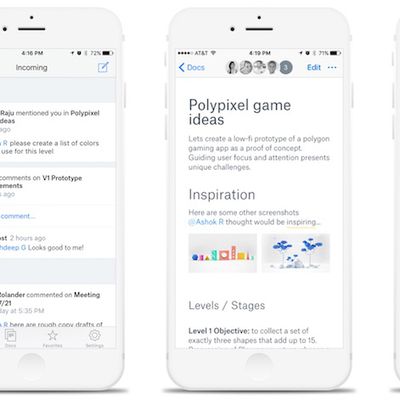 dropbox paper ios