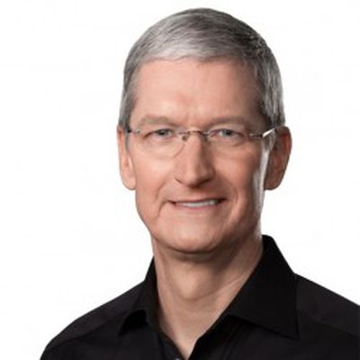 tim cook headshot glasses