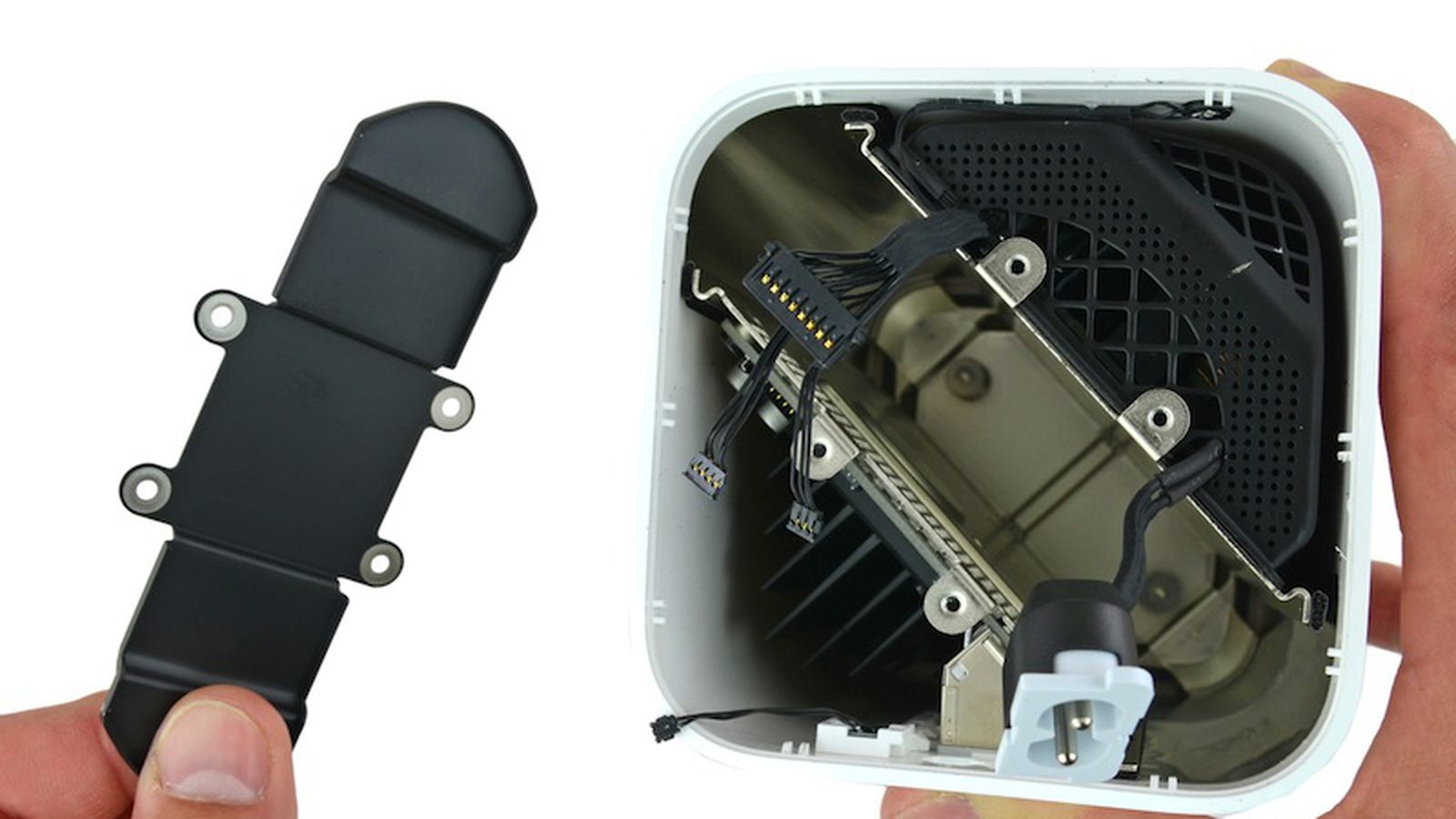 Teardown of Apple's New AirPort Extreme Hard Drive Slot, but Connectors