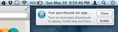 mountain lion automatic download