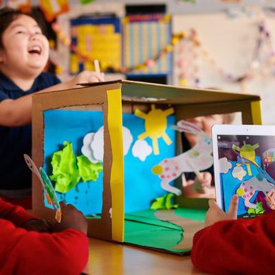 Everyone Can Create students