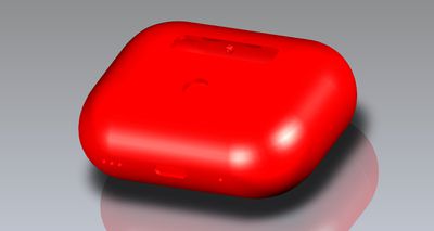 AirPods Pro 2 Representación CAD 2