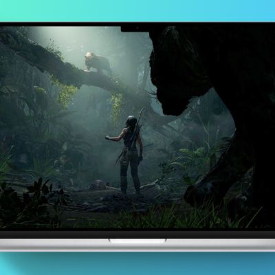 Apple MacBook Pro 16 inche isolated 2021 Tomb Raider