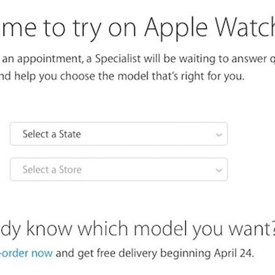 Apple Watch Try on Web