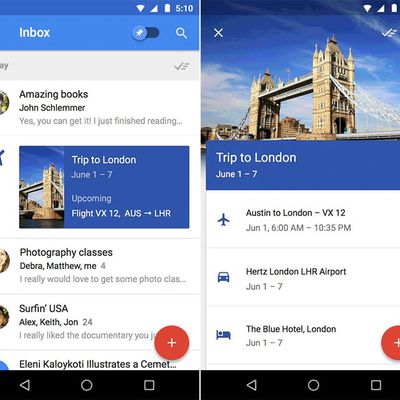 Inbox by Gmail TripBundles