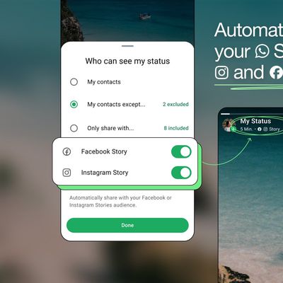 WhatsApp Accounts Center Integration Header