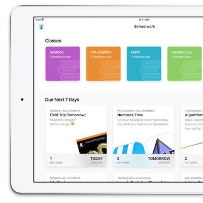 schoolwork app apple