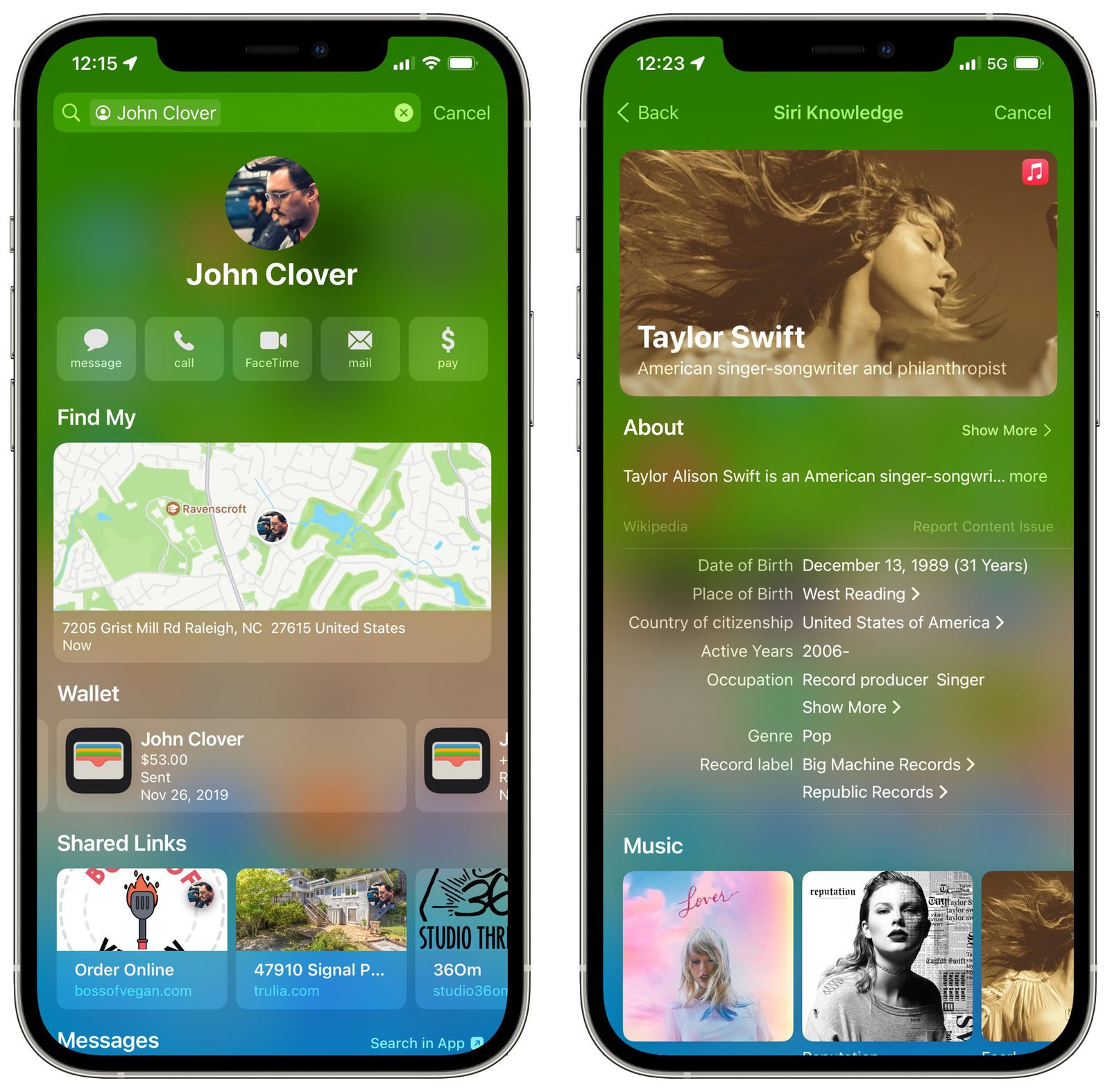 iOS 15 Spotlight Improvements: Rich Results, Web Images, Photos Search ...