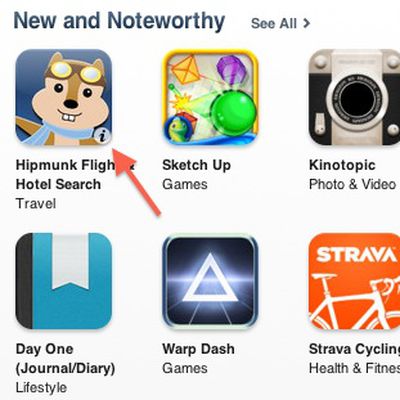 itunes store hover info hipmunk