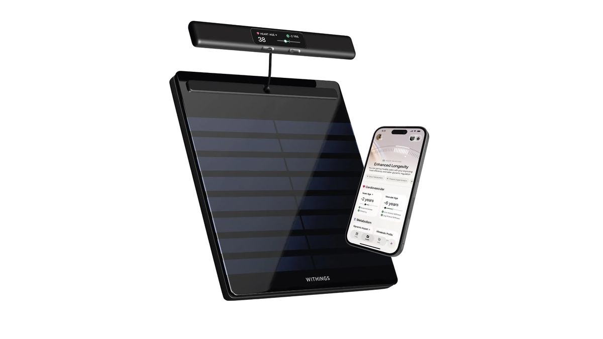 withings body scan 2 smart scale image